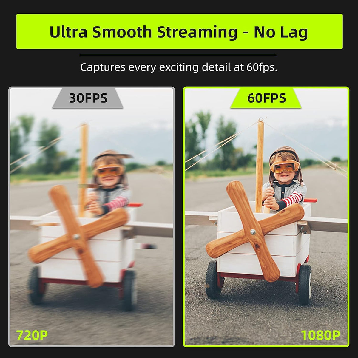 1080P 60FPS Webcam with Light S926277