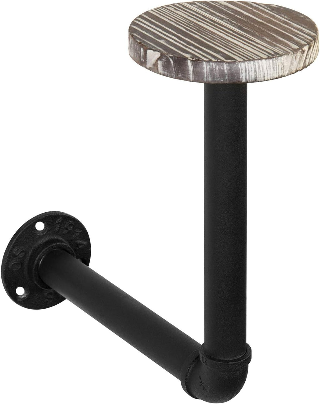 Rustic Brown Wood Hat Rack for Wall X3030