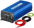 1000W Pure Sine Wave Inverter 12V to 110V with Dual AC Outlets & USB Ports U266155