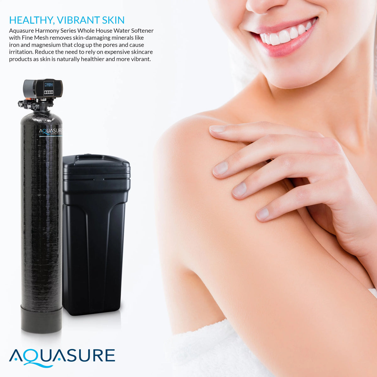 64,000 Grain Water Softener with Fine Mesh Resin B7948