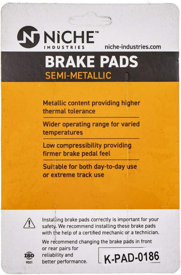 Brake Pad Set Semi-Metallic Pack of 2 D247791