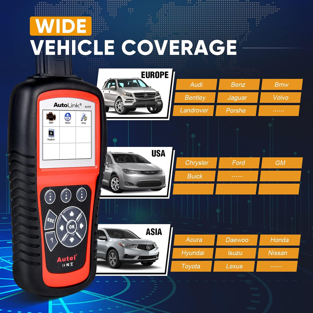 OBD2 Scanner X370