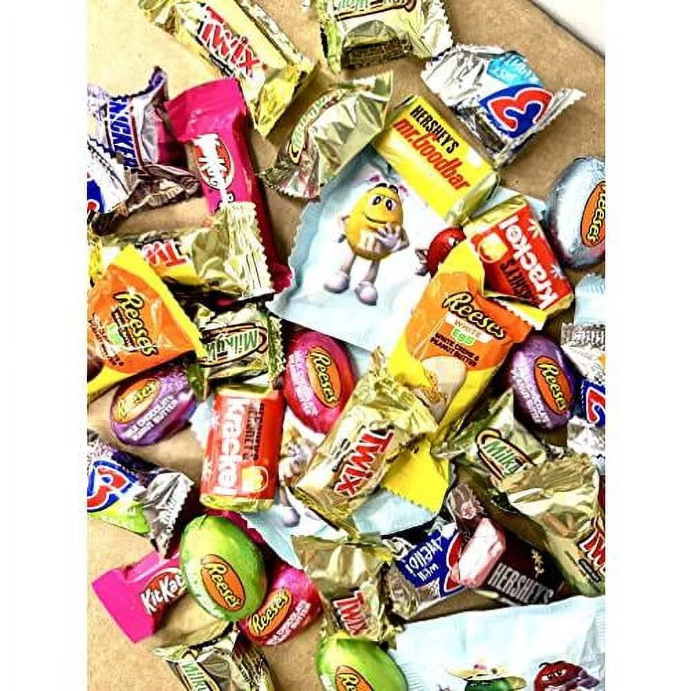 Pre Filled Chocolate Candy Plastic Easter Eggs (200) U24994