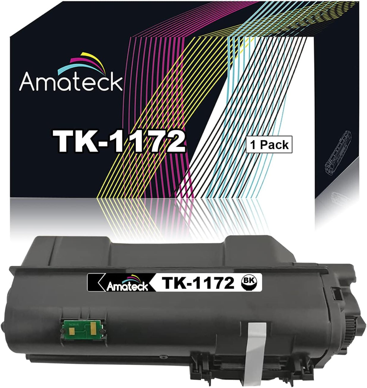 Black Toner Cartridge 1 Pack T610