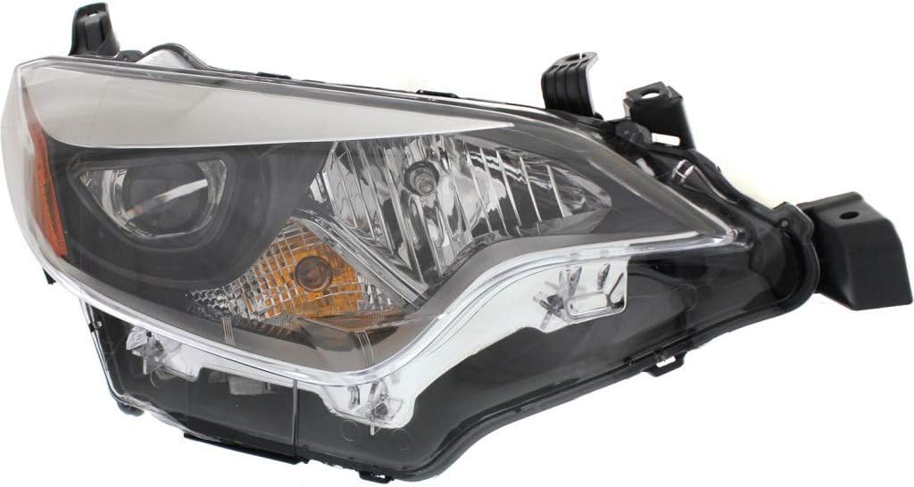 Headlight Assembly Driver and Passenger Side with Bulbs LED Type B865546