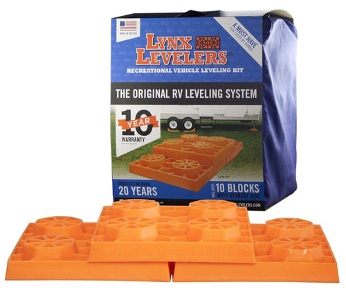 10 Pack Interlocking Leveling Blocks RV Trailer Camper P71335