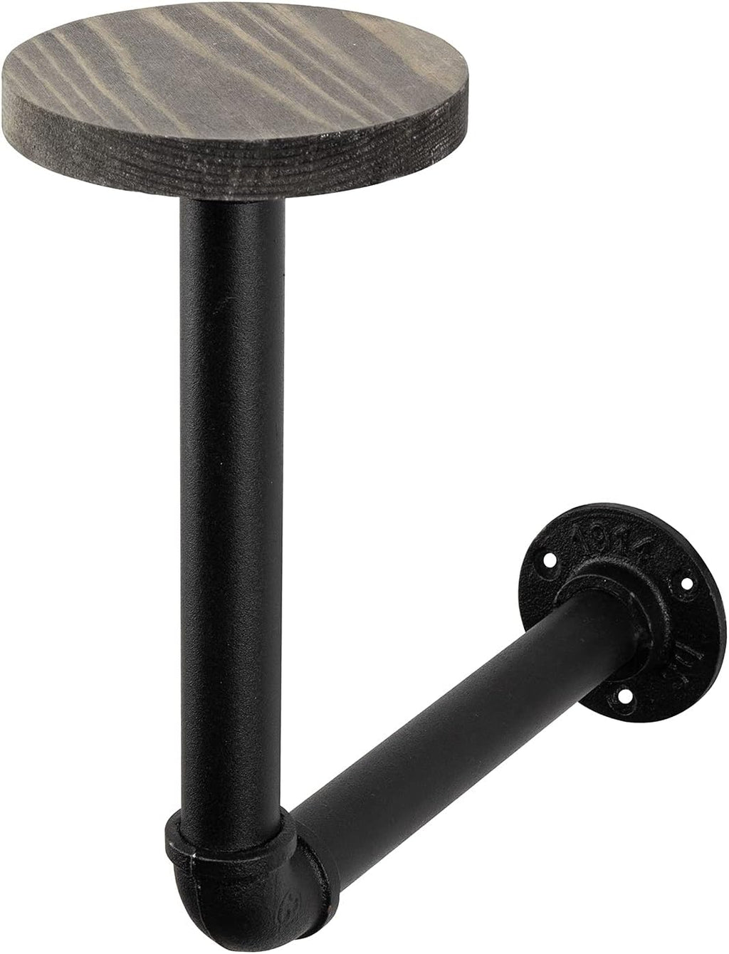 Rustic Brown Wood Hat Rack for Wall X3030