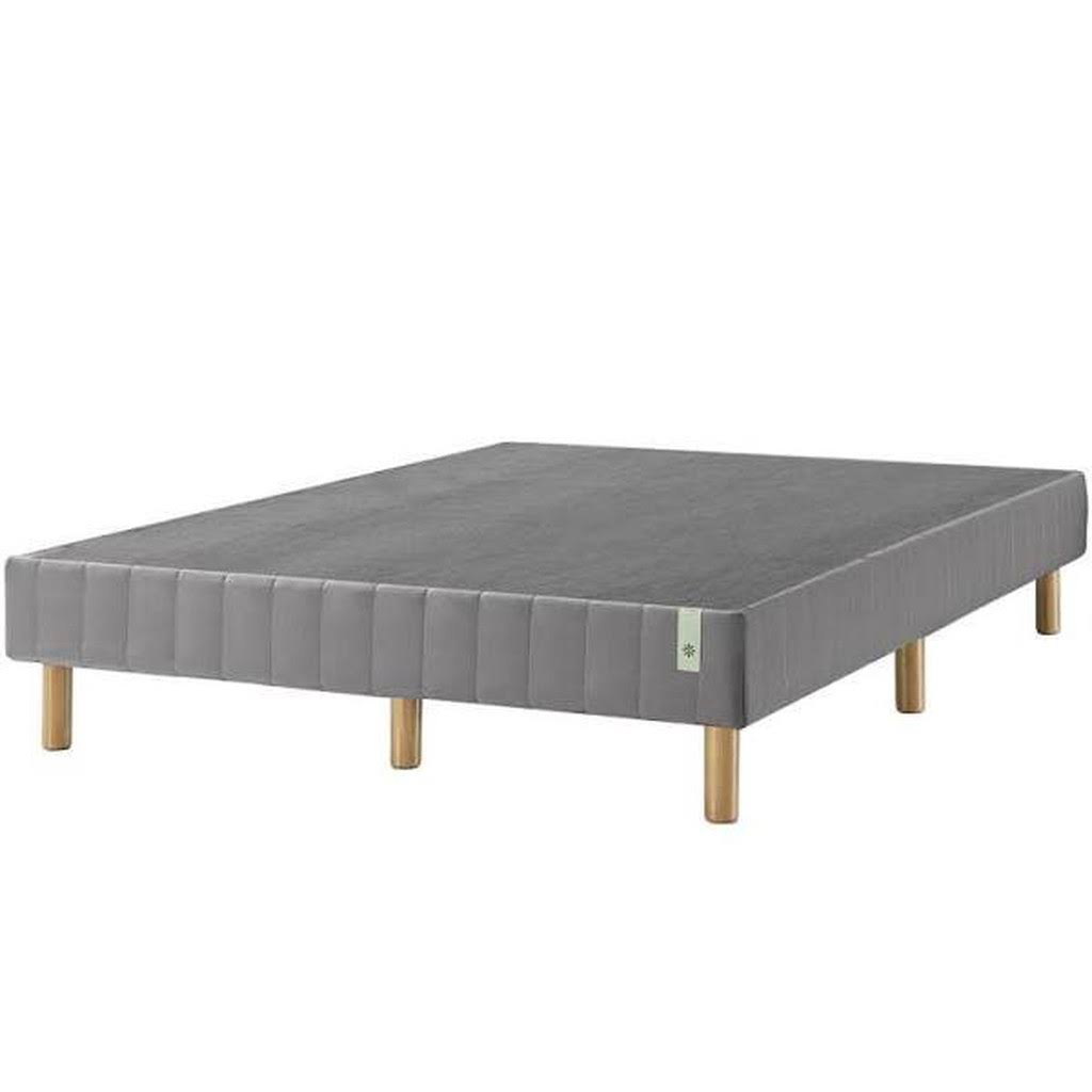 Grey Metal California King Mattress Foundation V963