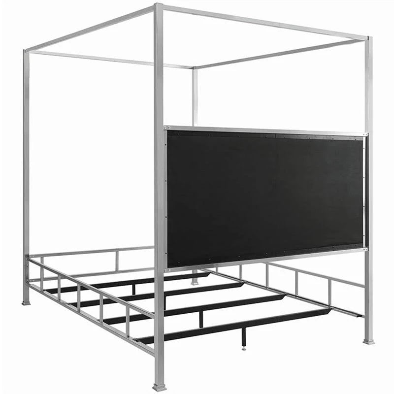 Ivory Full Canopy Bed J7090