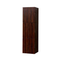 18 Wide by 59 High Linen Side Cabinet With Three Doors in Walnut Finish O82371