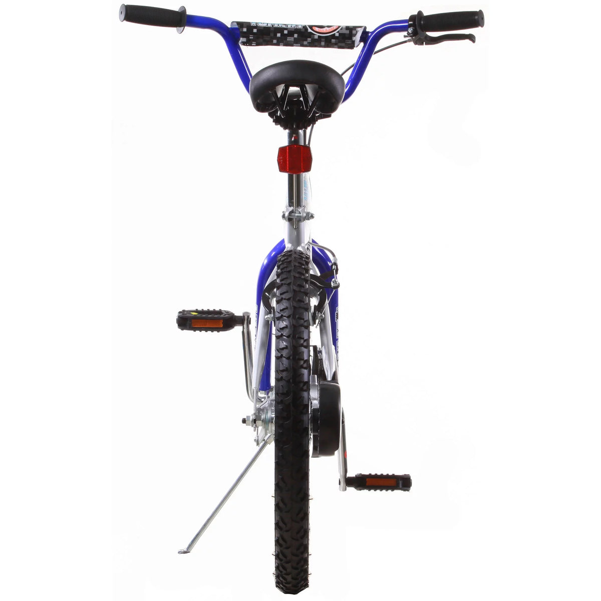 20 In. Blue and Silver BMX Bike B4805