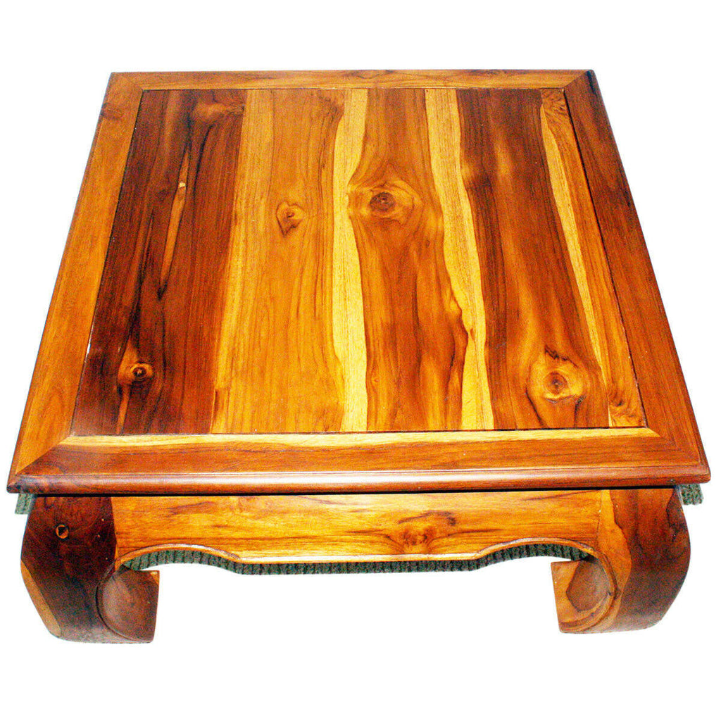 Teak Thai Opium Table 29 x 29 x 16 inch L779