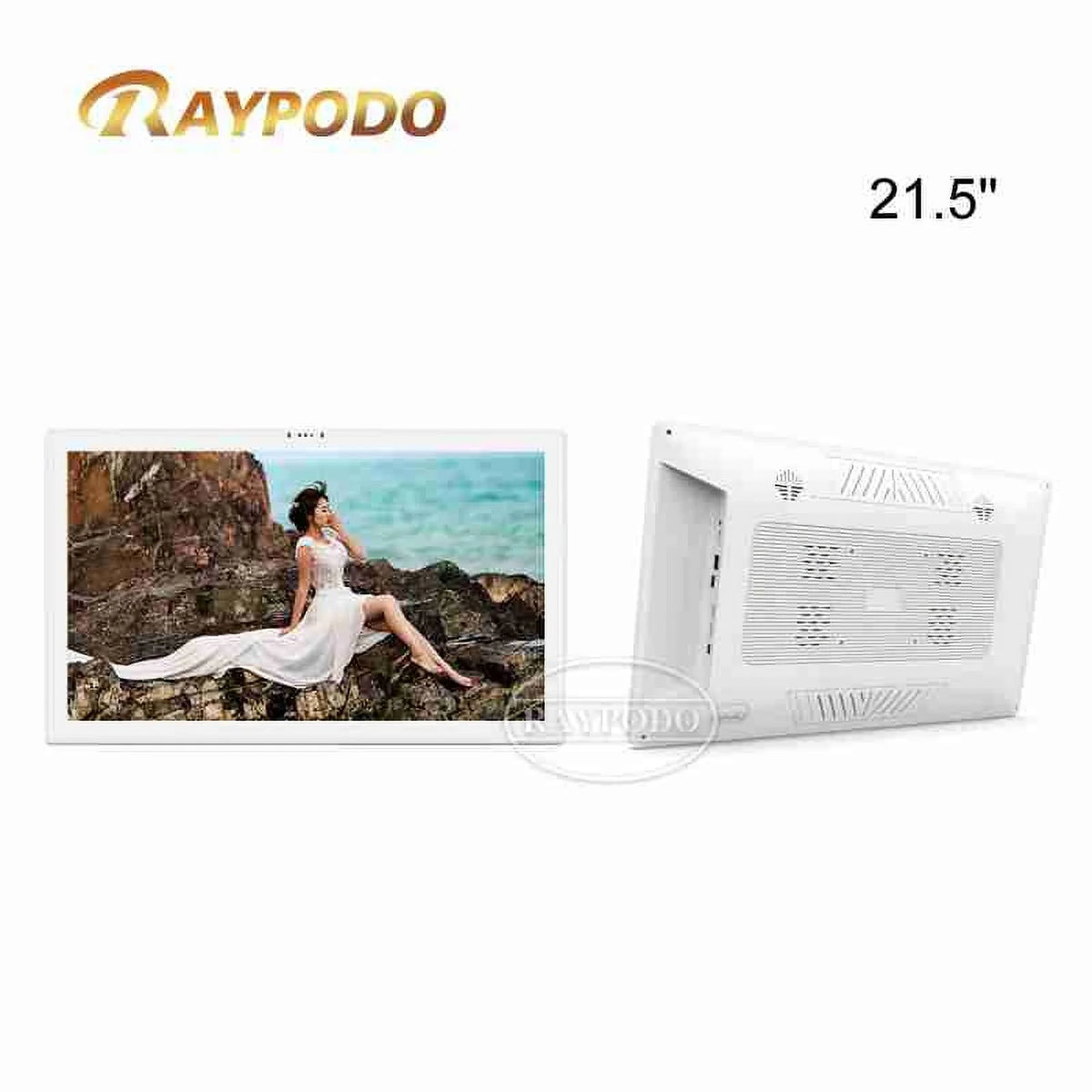 21.5 inch Touchscreen Monitor Android 11 Tablet PC White H86784