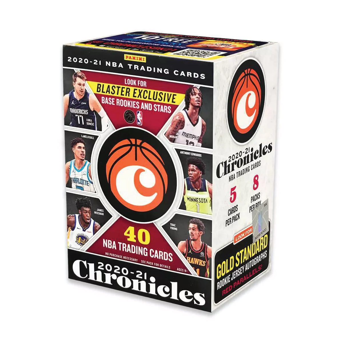 20-21 Panini Chronicles Basketball Value Box Z433156