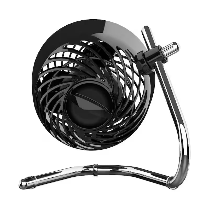 Black 4 in. Pivot Personal Air Circulator V6406