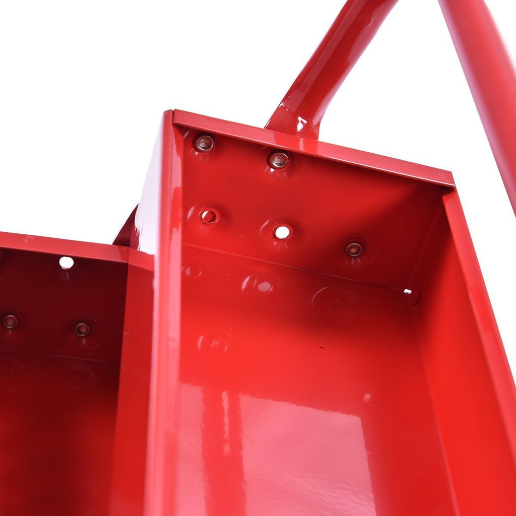 Red Steel Tool Chest Cabinet L3858