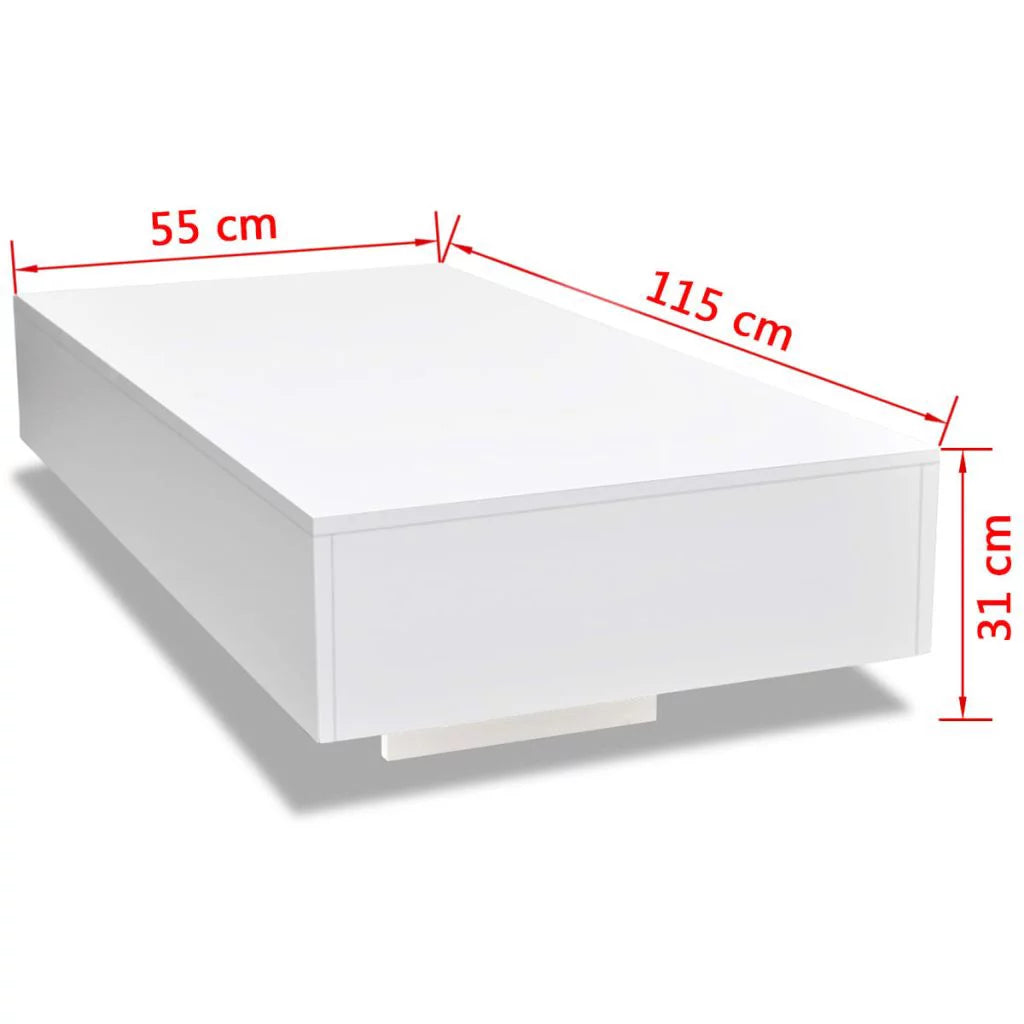 White High Gloss Coffee Table C282