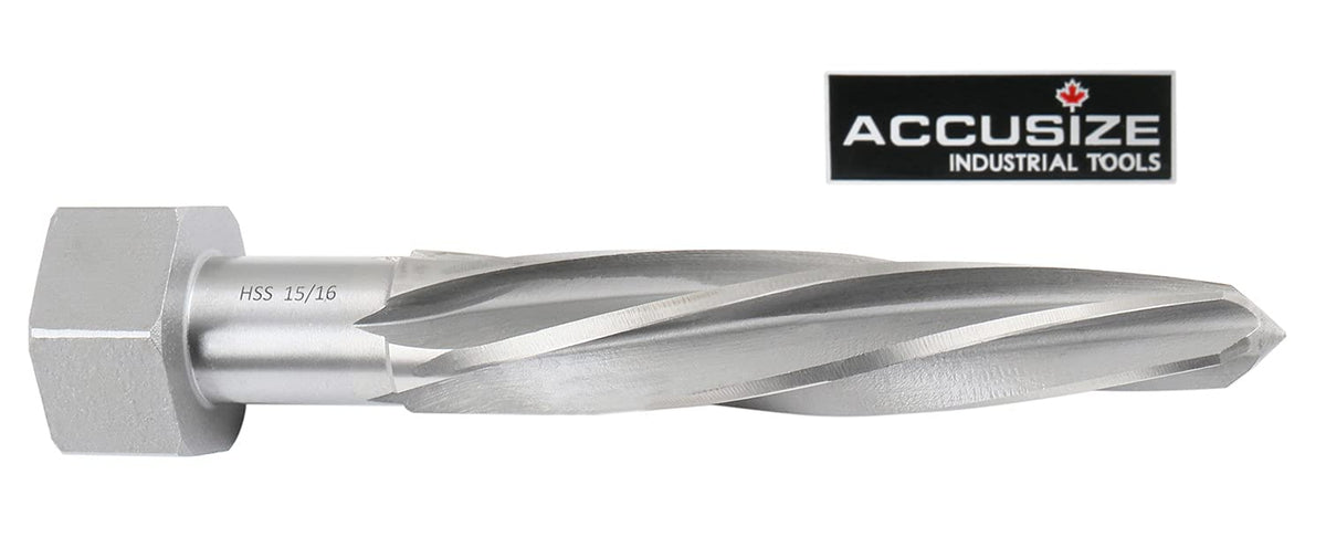 15/16 inch Hss Spiral Flutes Bridge Reamer L25524
