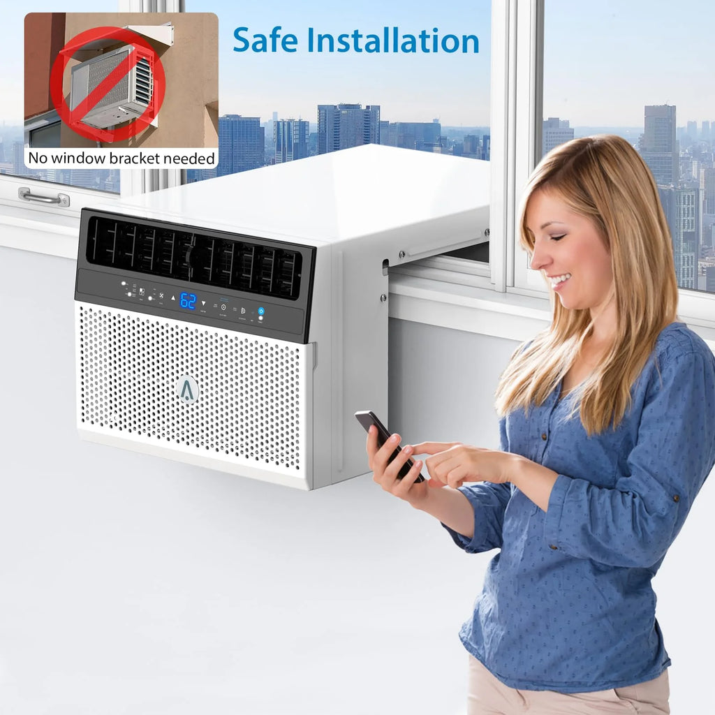 6000 BTU Window Air Conditioner with Remote Control W4286