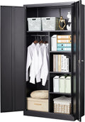 72'' Tall Steel Cabinet with 4 Adjustable Shelves Z7235