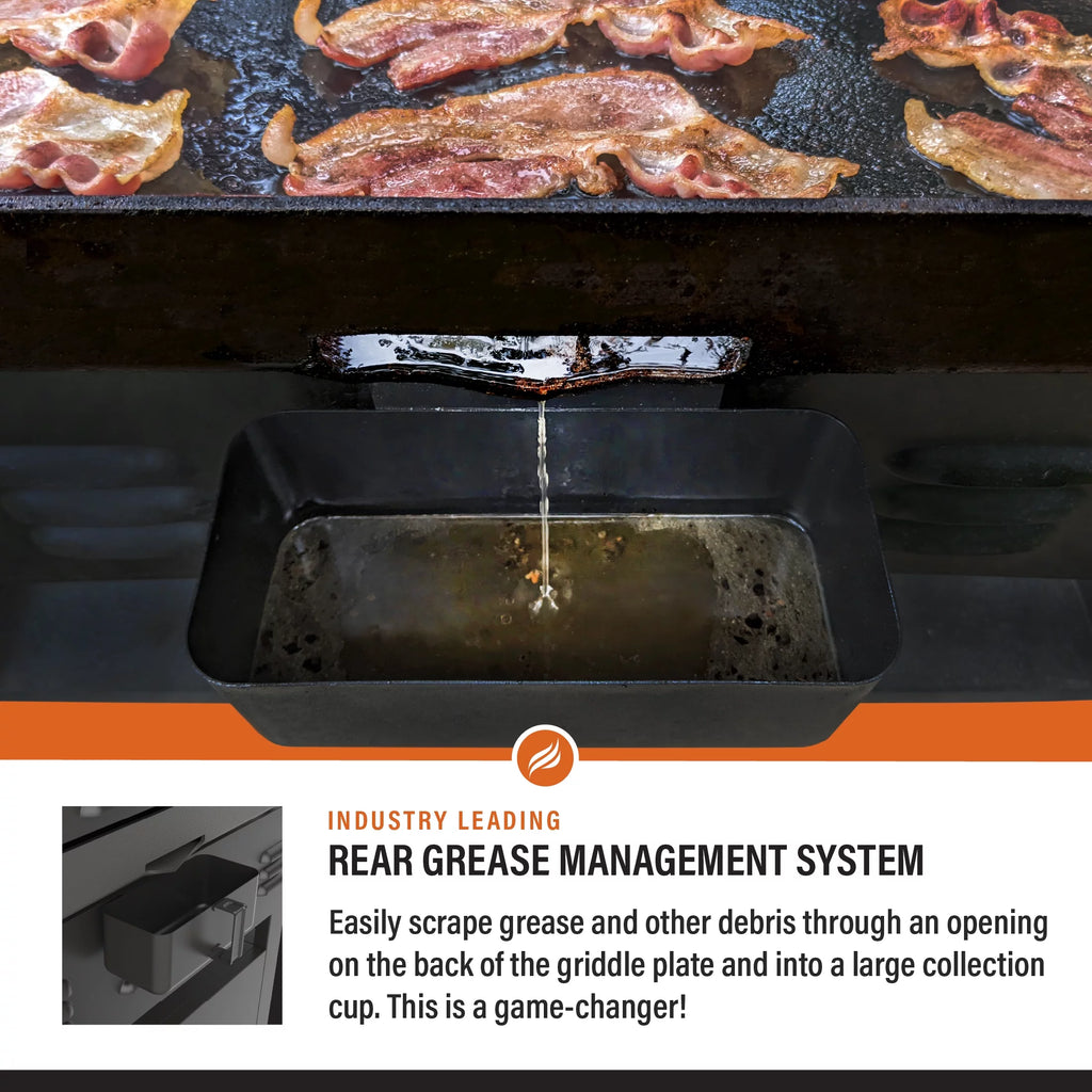 17 Griddle and Charcoal Grill Combo K924635