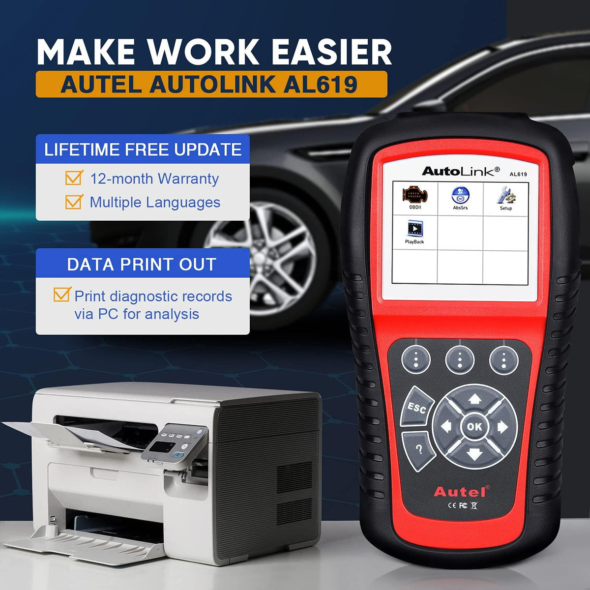 OBD2 Scanner X370