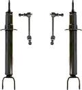 4pc Rear Shock Absorbers Kit with Sway Bar Links X1494