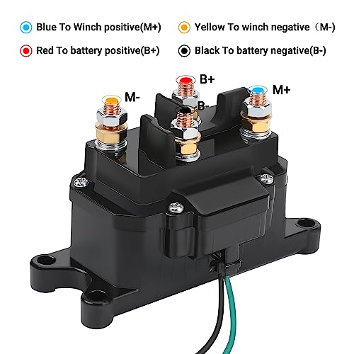 12V 250A Winch Solenoid Relay Contactor R5429