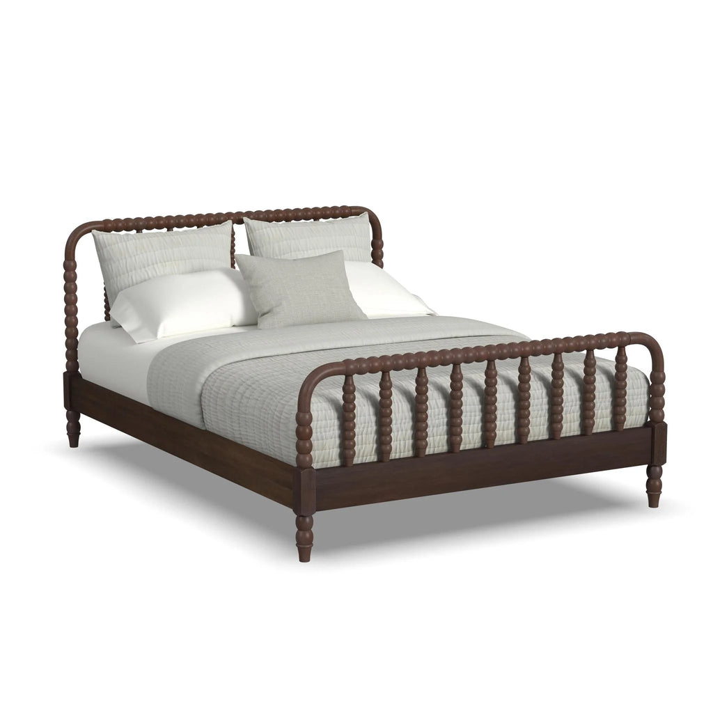 Brown Queen Bed O40680