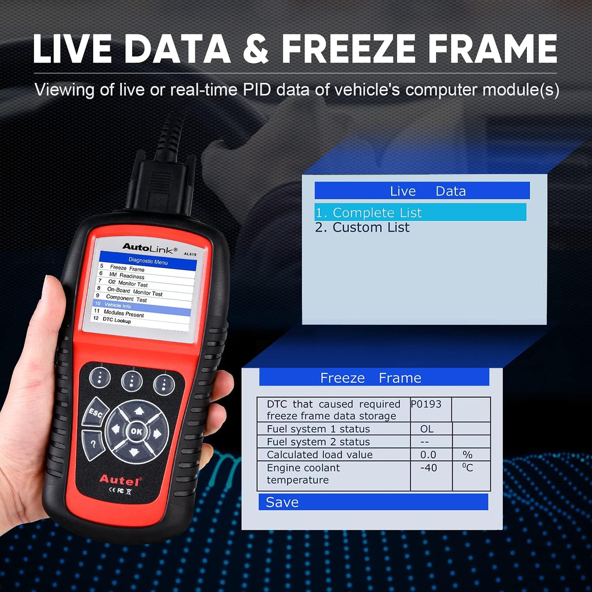 OBD2 Scanner X370