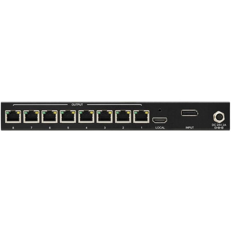 DisplayPort to HDMI over Cat6 Splitter/Extender, 8-Port Transmitter K315