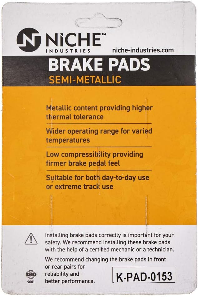 Brake Pad Set Semi-Metallic Pack of 2 D247791