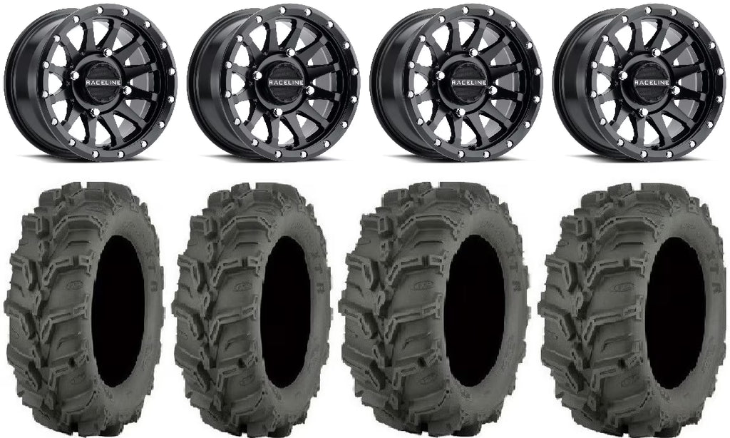 14" Black Wheels 27" Mud Lite XTR Tires R6078