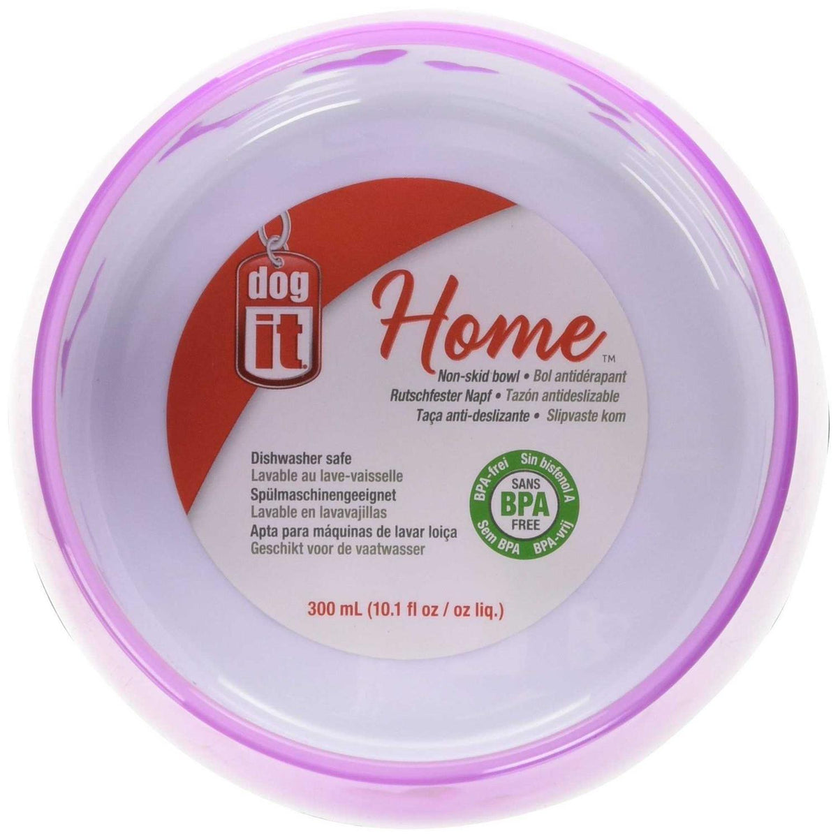BPA-Free Non-Skid Dog Bowl H4344