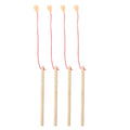 4Pcs Wooden Magnetic Fishing Poles Toys E6785