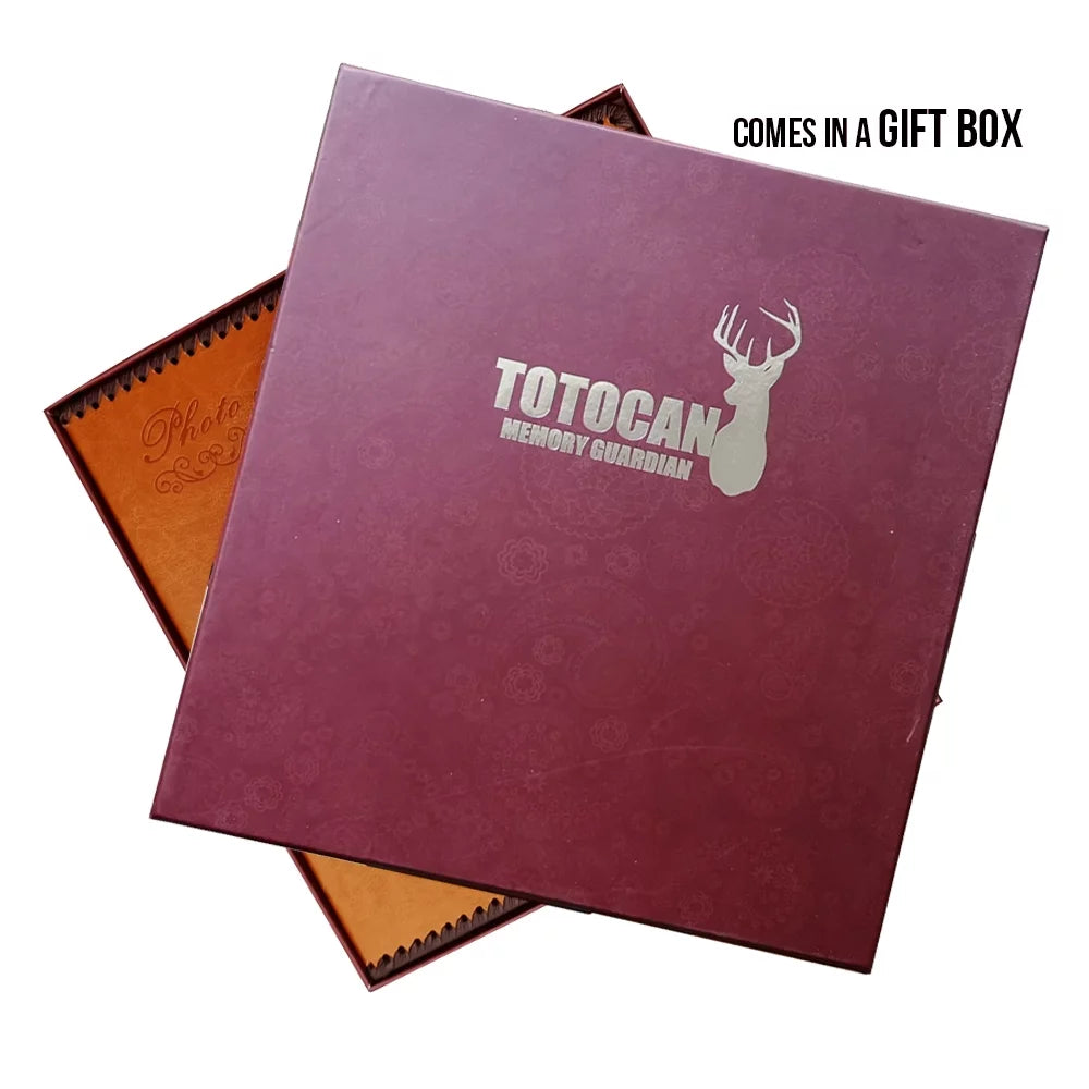 Self Adhesive Photo Album Leather Cover Holds 3X5 4X6 5X7 6X8 8X10 10x12 Photos M66204