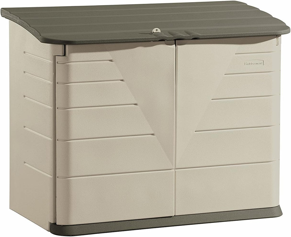 Vertical Resin Weather Resistant Outdoor Garden Storage Shed O676