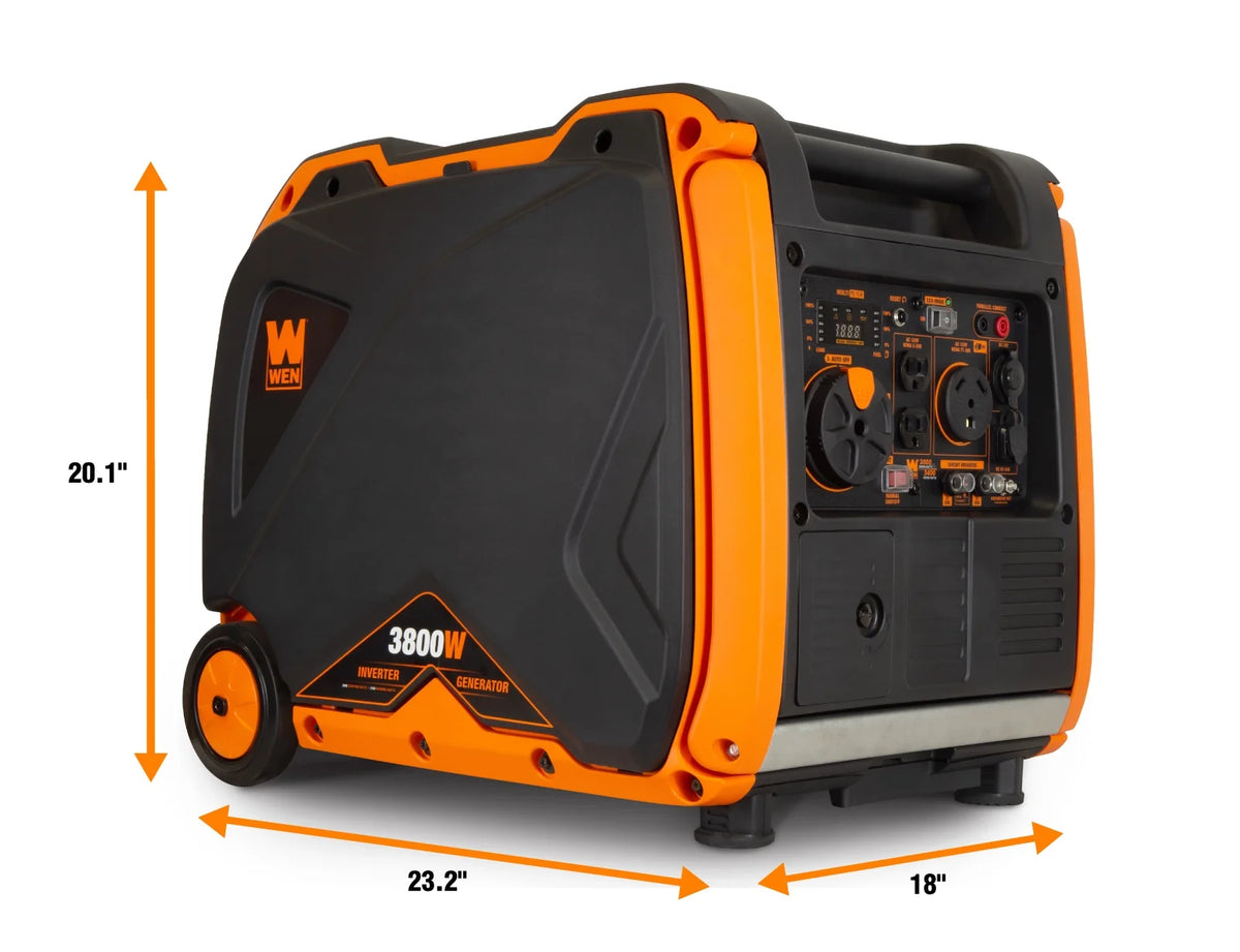 3800-Watt Portable Inverter Generator with Electric Start N400460