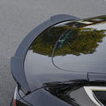 Glossy Carbon Fiber Pattern Rear Spoiler for Tesla Model 3 O807733