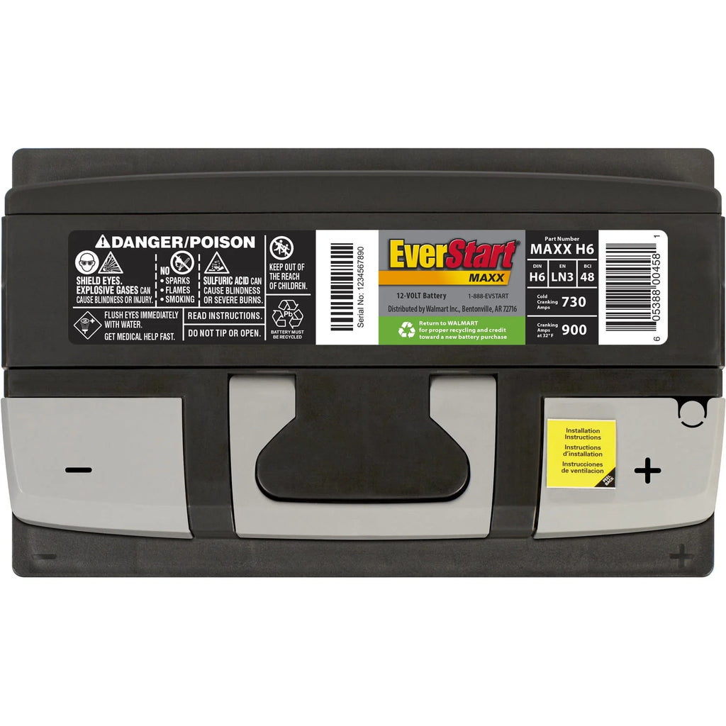 Lead Acid Automotive Battery Group Size H6 12 Volt 730 CCA B812899