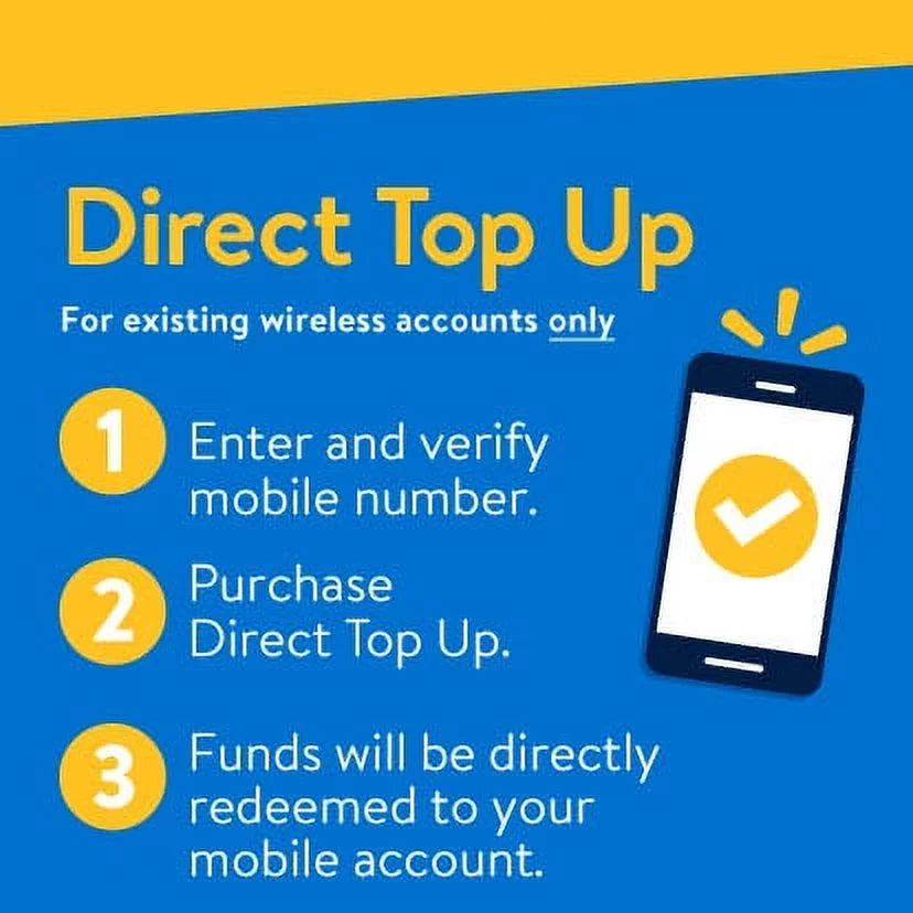 Prepaid $50 Top Up W8909
