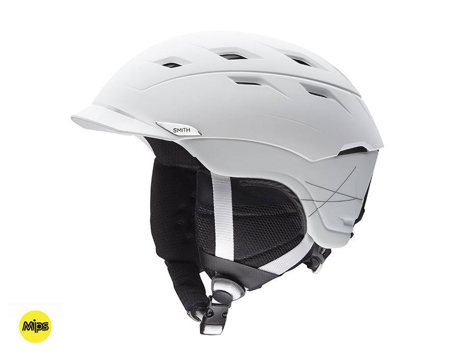 Matte White MIPS Snow Helmet O3053