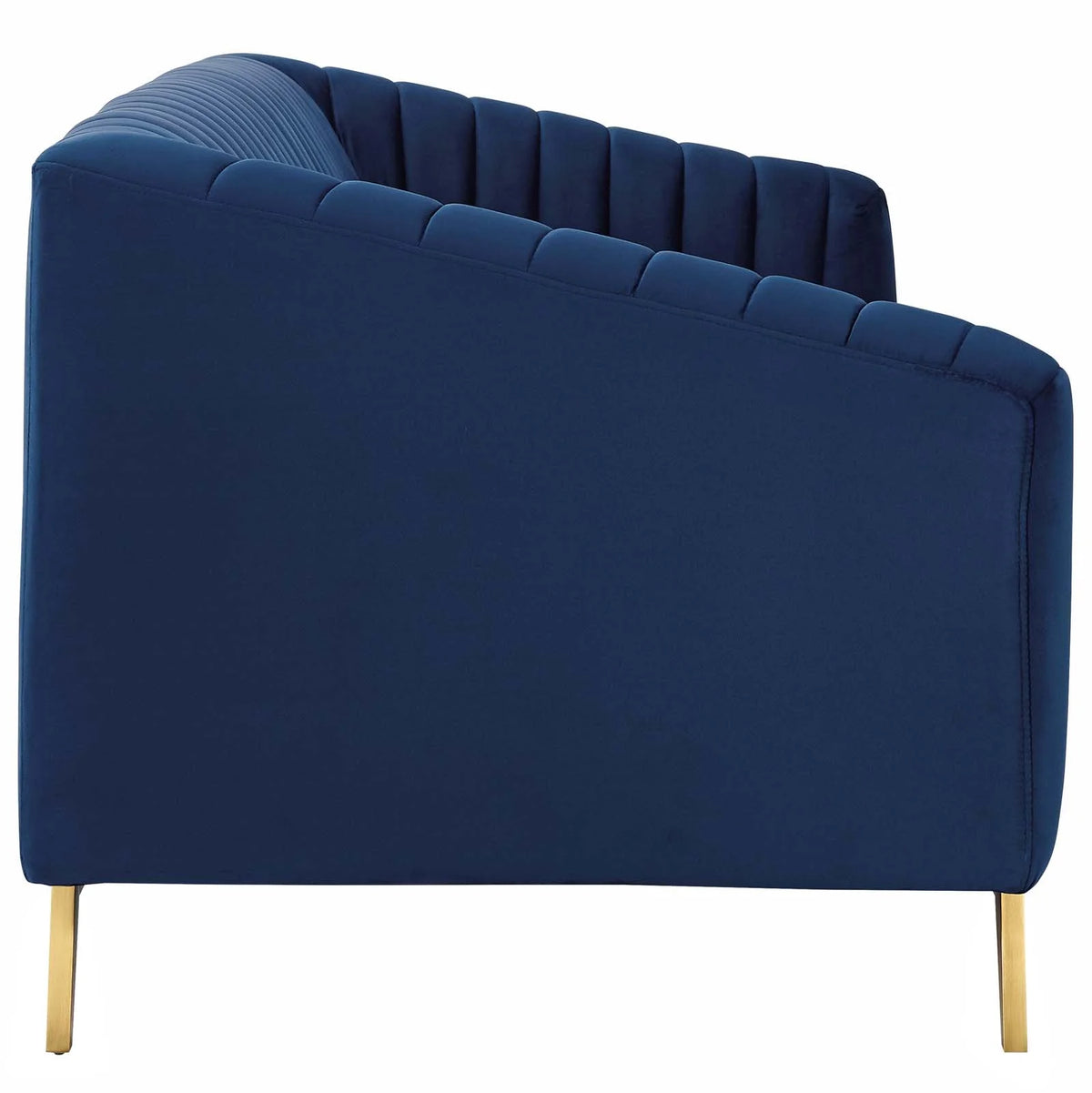 Navy Velvet Sofa C90328