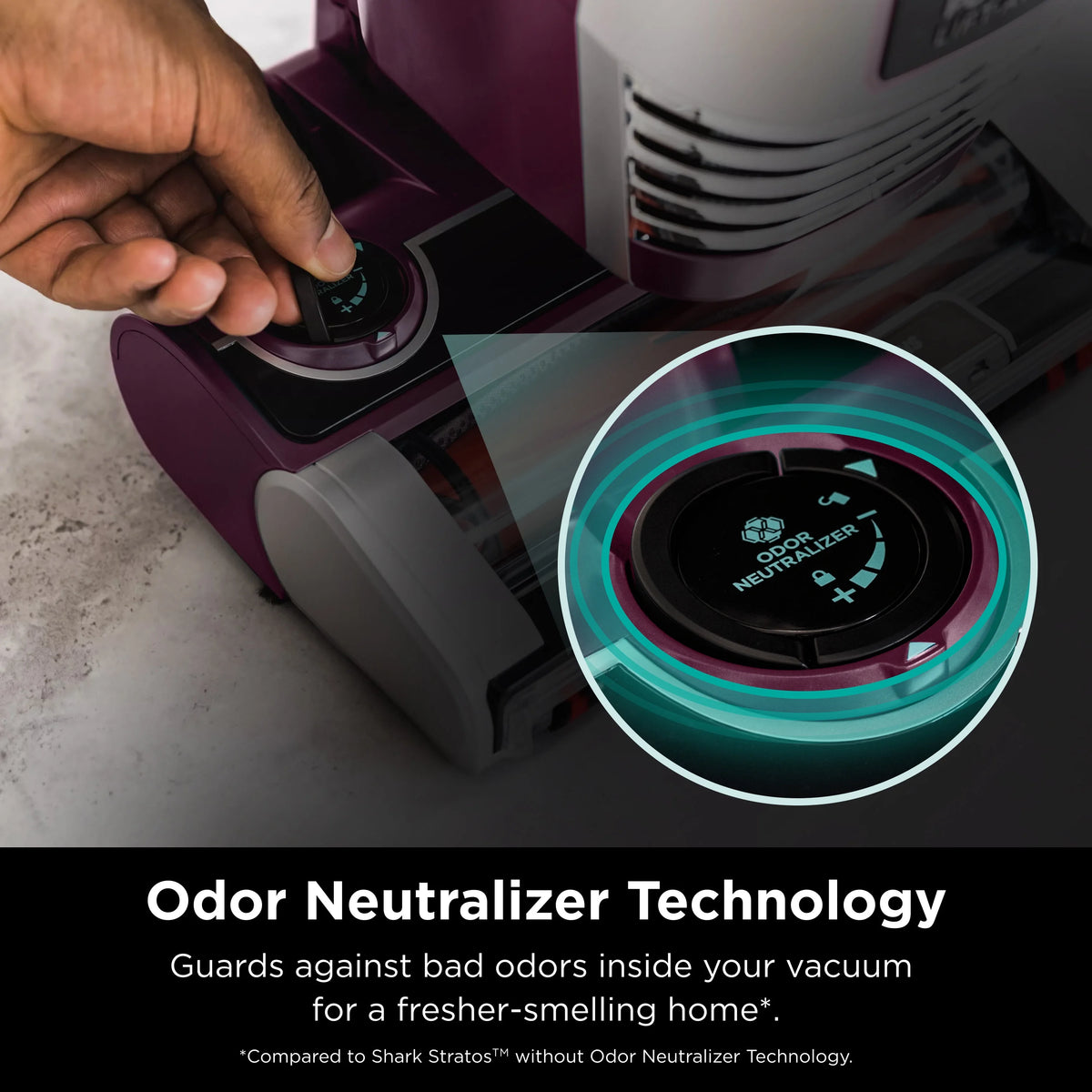 Upright Vacuum with Self-Cleaning Brushroll M993