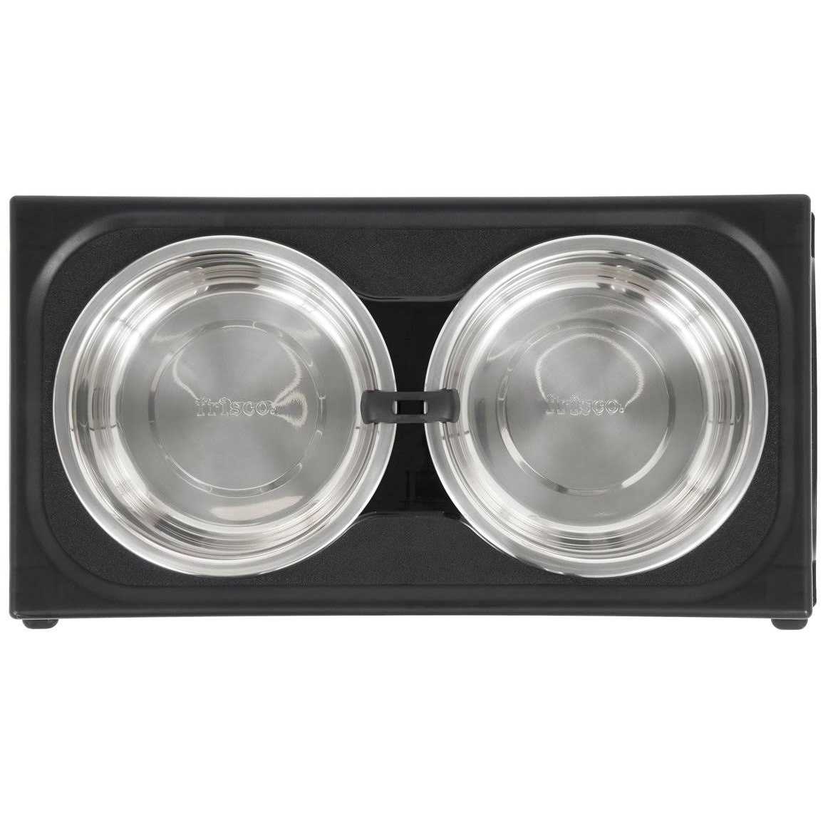 Stainless Steel Bowls with Elevated Holder J199