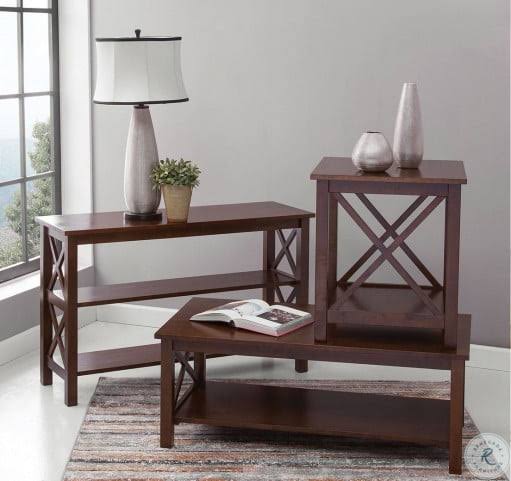 Espresso Console Table U31050