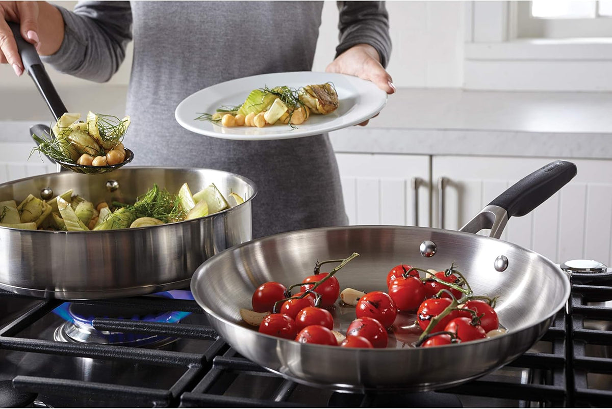 14 Piece Stainless Steel Cookware Set R749