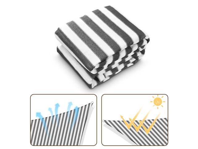 18x18 ft 97% UV Block Square Sun Shade Sail Canopy L4515