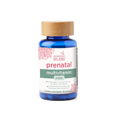 Prenatal Multivitamin with Iron and Folic Acid, Vegan & Gluten Free M46269