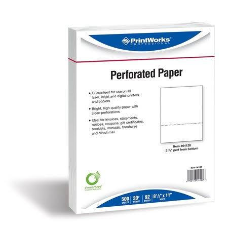 8.5 x 11 White Paper 20lb 2500/Carton J239493